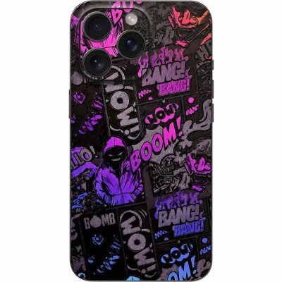 Αυτοκόλλητο Skin Προστασίας Πλάτης iPhone 15 Pro Gams Premium Vinyl Skin Back Plate - 3D Neonbomb (GAMS-VNL-SKIN-3DNB-001-076)