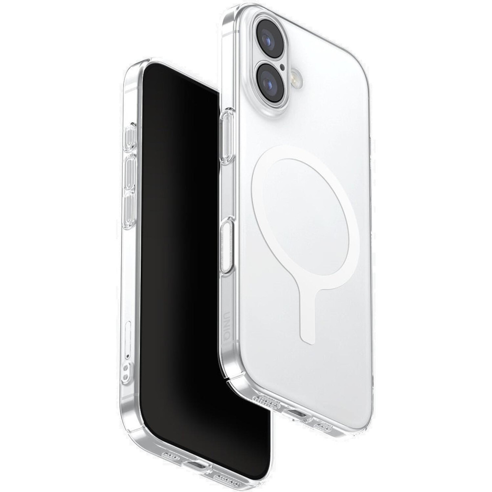Θήκη iPhone 17 Uniq AirSuit Ultra Slim MagClick Σκληρή με MagSafe - Glossy Clear White (UNIQ-IP6.3(2025)-ASMGCLRW)