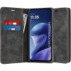 Θήκη Motorola Moto G47 / Moto G37 / Moto G37 Power Techsuit Confy Cover Πορτοφόλι - Black (5949419370456)