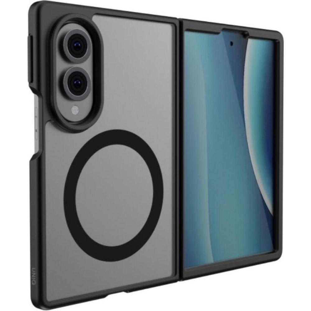 Θήκη Samsung Galaxy Z Fold8 Uniq Veren AF MagClick Ανθεκτική Ημιδιάφανη με MagSafe - Black (UNIQ-GZFOLDW-VERNAFMSFST)