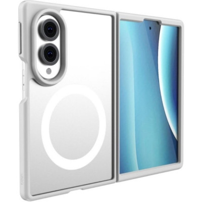Θήκη Samsung Galaxy Z Fold8 Uniq Veren AF MagClick Ανθεκτική Ημιδιάφανη με MagSafe - White (UNIQ-GZFOLDW-VERNAFMCFST)
