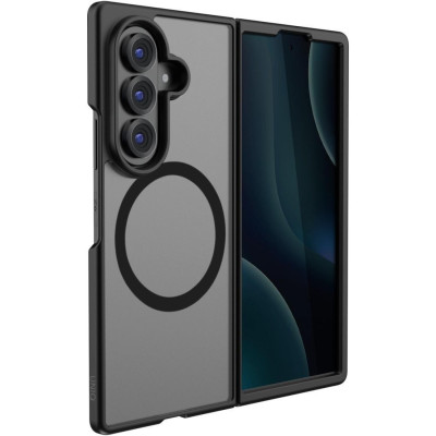 Θήκη Samsung Galaxy Z Fold8 Ultra Uniq Veren AF MagClick Ανθεκτική Ημιδιάφανη με MagSafe - Black (UNIQ-GZFOLD8-VERNAFMSFST)
