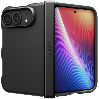 Θήκη iPhone Duo Spigen Tough Armor Pro MagFit Ανθεκτική Σκληρή με MagSafe - Black (ACS11690)