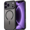 Θήκη iPhone 18 Pro / 17 Pro Techsuit HaloFrost II MagSafe Σκληρή Ημιδιάφανη με MagSafe - Black (5949419380363)