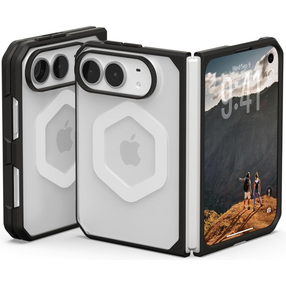Θήκη iPhone Duo UAG Mouve Ημιδιάφανη Ανθεκτική με MagSafe - Ice (114566114343)