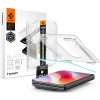 Tempered Glass iPhone Duo Spigen GLAS.tR EZ Fit Pro HD AluminaCore Ανθεκτικό Αντιχαρακτικό Γυαλί Προστασίας Εξωτερικής Οθόνης - Clear (AGL12014)