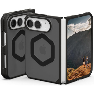 Θήκη iPhone Duo UAG Mouve Ημιδιάφανη Ανθεκτική με MagSafe - Ash (114566113131)
