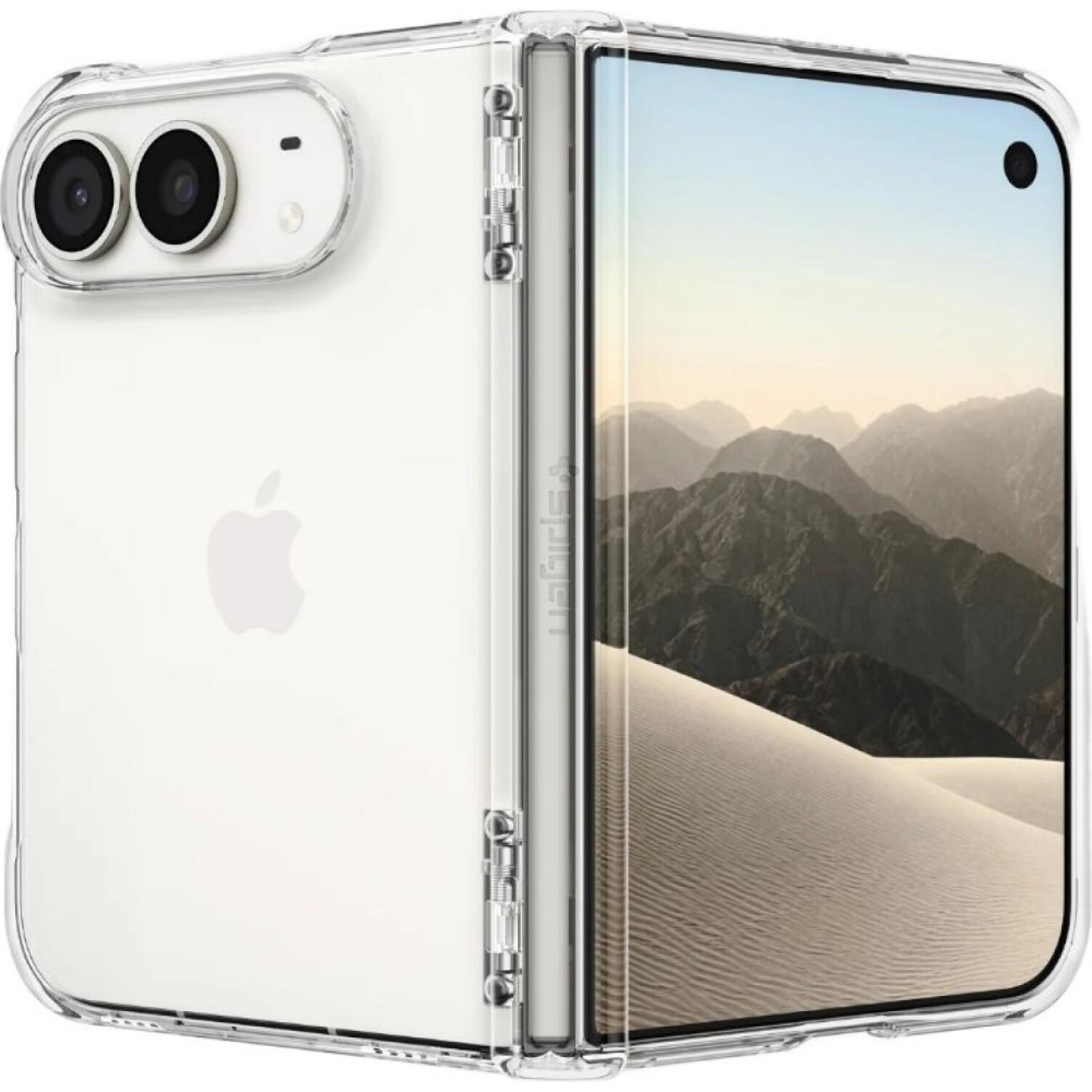 Θήκη iPhone Duo Spigen Ultra Hybrid Pro Σκληρή - Crystal Clear (ACS11781)
