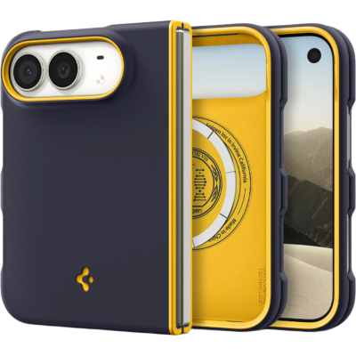 Θήκη iPhone Duo Spigen Nano Pop MagFit Ανθεκτική με MagSafe - Blueberry Navy (ACS11686)