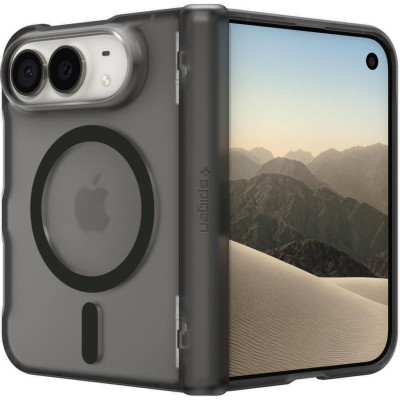 Θήκη iPhone Duo Spigen Ultra Hybrid Pro MagFit Σκληρή με MagSafe - Frost Black (ACS11689)