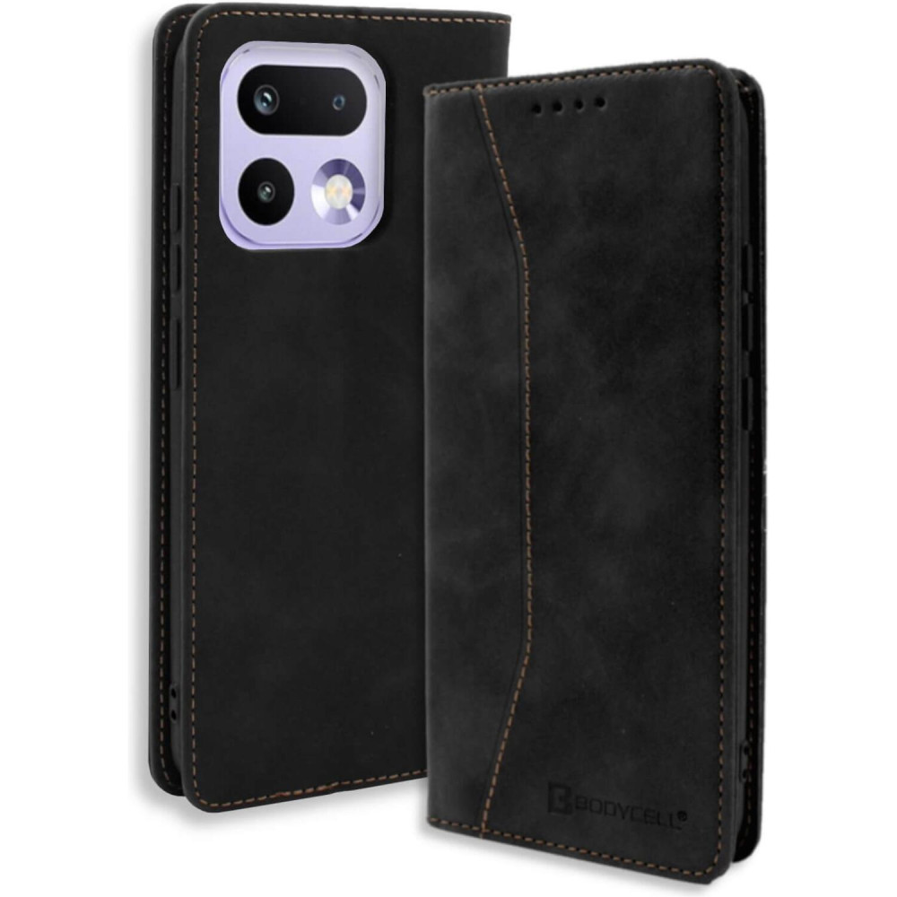 Θήκη Realme 16 Pro Bodycell Book Case Πορτοφόλι - Black (5206015086984)