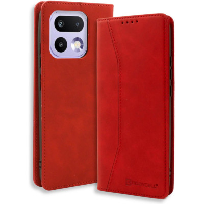 Θήκη Realme 16 Pro Bodycell Book Case Πορτοφόλι - Red (5206015087004)