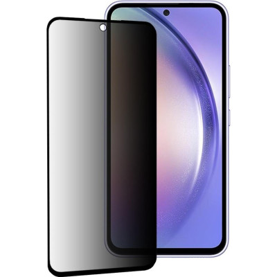 Tempered Glass Samsung Galaxy A54 Techsuit 111D Privacy Full Glue Full Face Αντιχαρακτικό Γυαλί Προστασίας Απορρήτου Οθόνης - Black (5949419126572)