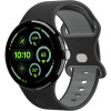 Λουράκι Google Pixel Watch 5 / 4 / 3 / 2 / 1 41mm Spigen Nano Pop από Premium Σιλικόνη - Black Sesame (AMP09486)