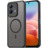 Θήκη Xiaomi Redmi 17 Techsuit HaloFrost II MagSafe Σκληρή Ημιδιάφανη με MagSafe - Black (5949419376878)