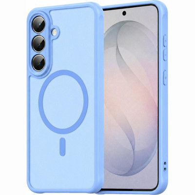Θήκη Samsung Galaxy S26 FE Techsuit HaloFrost II MagSafe Σκληρή Ημιδιάφανη με MagSafe - Sky Blue (5949419384804)