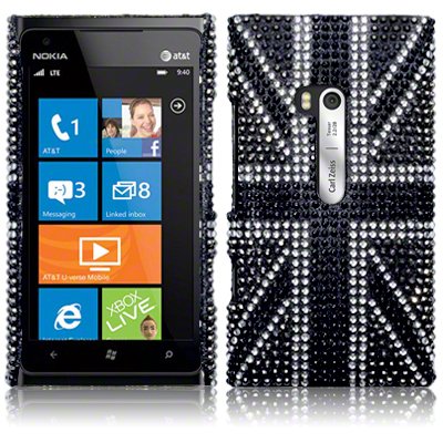 Θήκη Nokia Lumia 900 - Στρας by Terrapin (138-001-012)