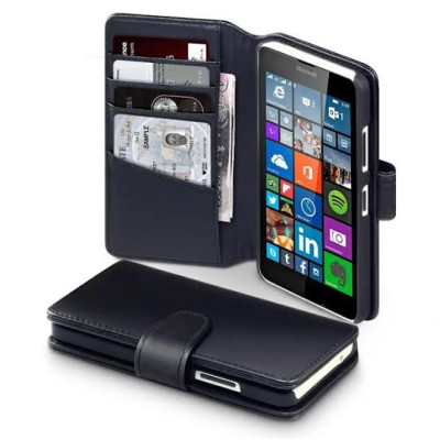 Δερμάτινη Θήκη Microsoft Lumia 435 - Πορτοφόλι by Terrapin (117-116-017)