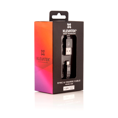 Καλώδιο Φόρτισης Micro USB - 1.5m by Klevatek (010-019-018)