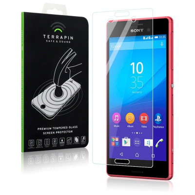 Αντιχαρακτικό Γυάλινο Screen Protector Sony Xperia M4 Aqua by Terrapin (006-005-167)