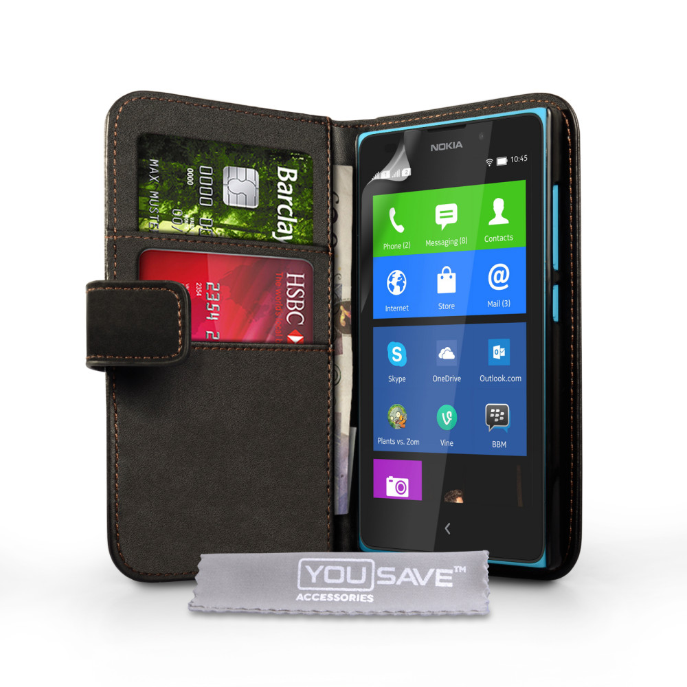 Θήκη Nokia XL - Πορτοφόλι by YouSave (Z495)