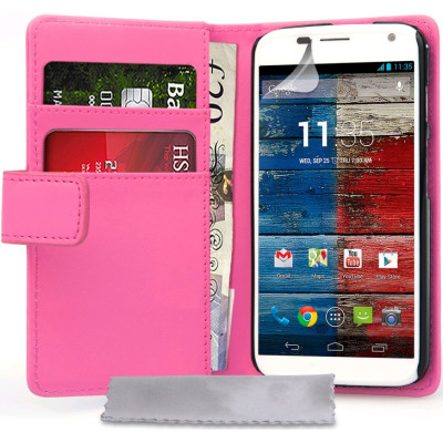 Θήκη Motorola Moto X - Πορτοφόλι by YouSave (Z191)