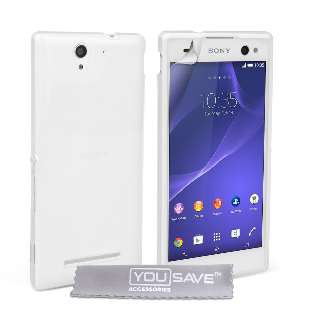 Ημιδιάφανη Θήκη Sony Xperia C3 by YouSave (Z695)