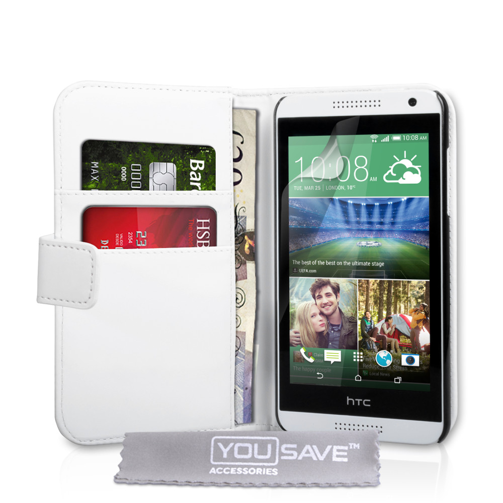 Θήκη HTC Desire 610 - Πορτοφόλι by YouSave (Z449)