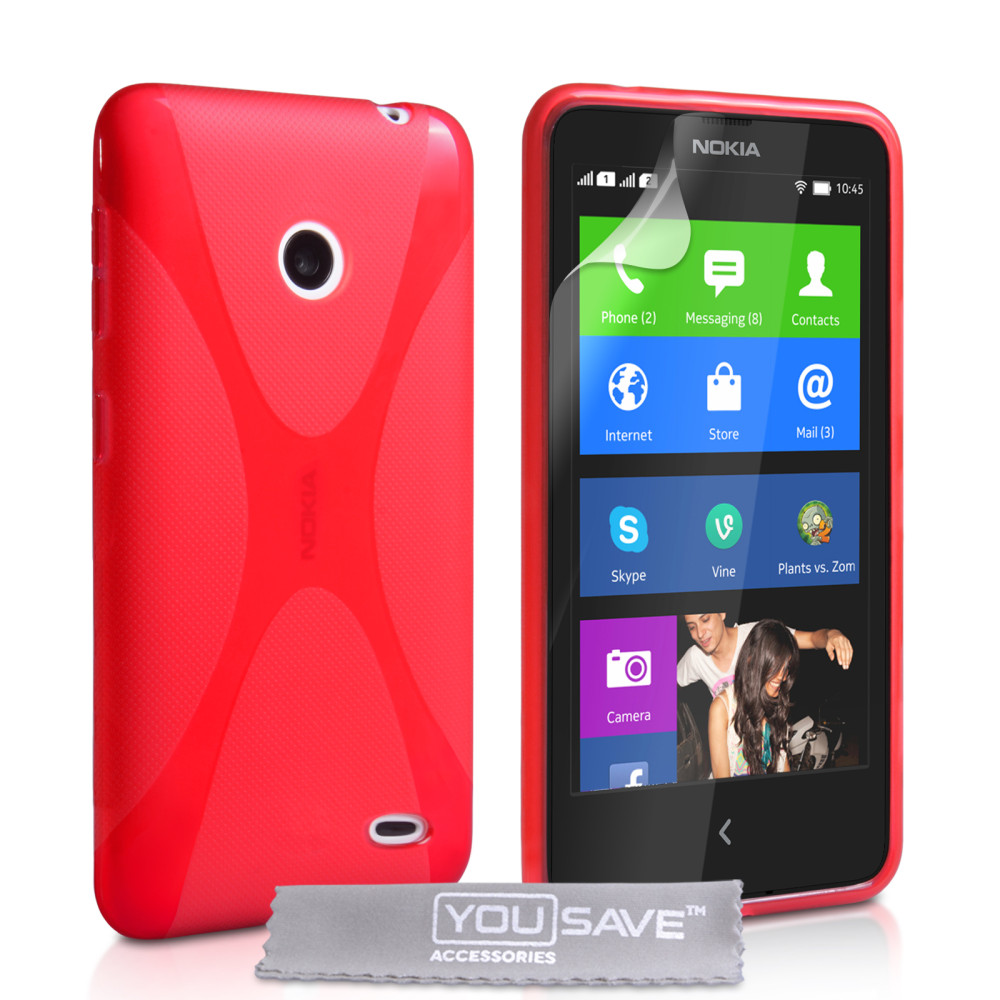 Ημιδιάφανη Θήκη Nokia X by YouSave (Z319)