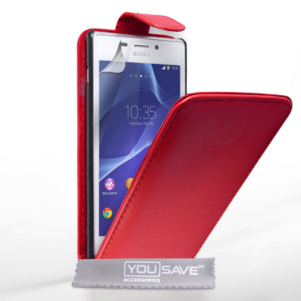 Flip Θήκη Sony Xperia M2 by YouSave (Z672)