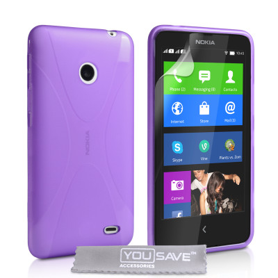Ημιδιάφανη Θήκη Nokia X by YouSave (Z318)