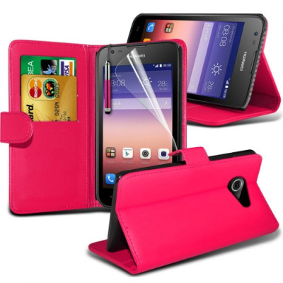 Θήκη Huawei Ascend Y550 - Πορτοφόλι (016-083-552) - OEM