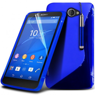 Θήκη Sony Xperia E4g (018-005-443) Μπλε - OEM