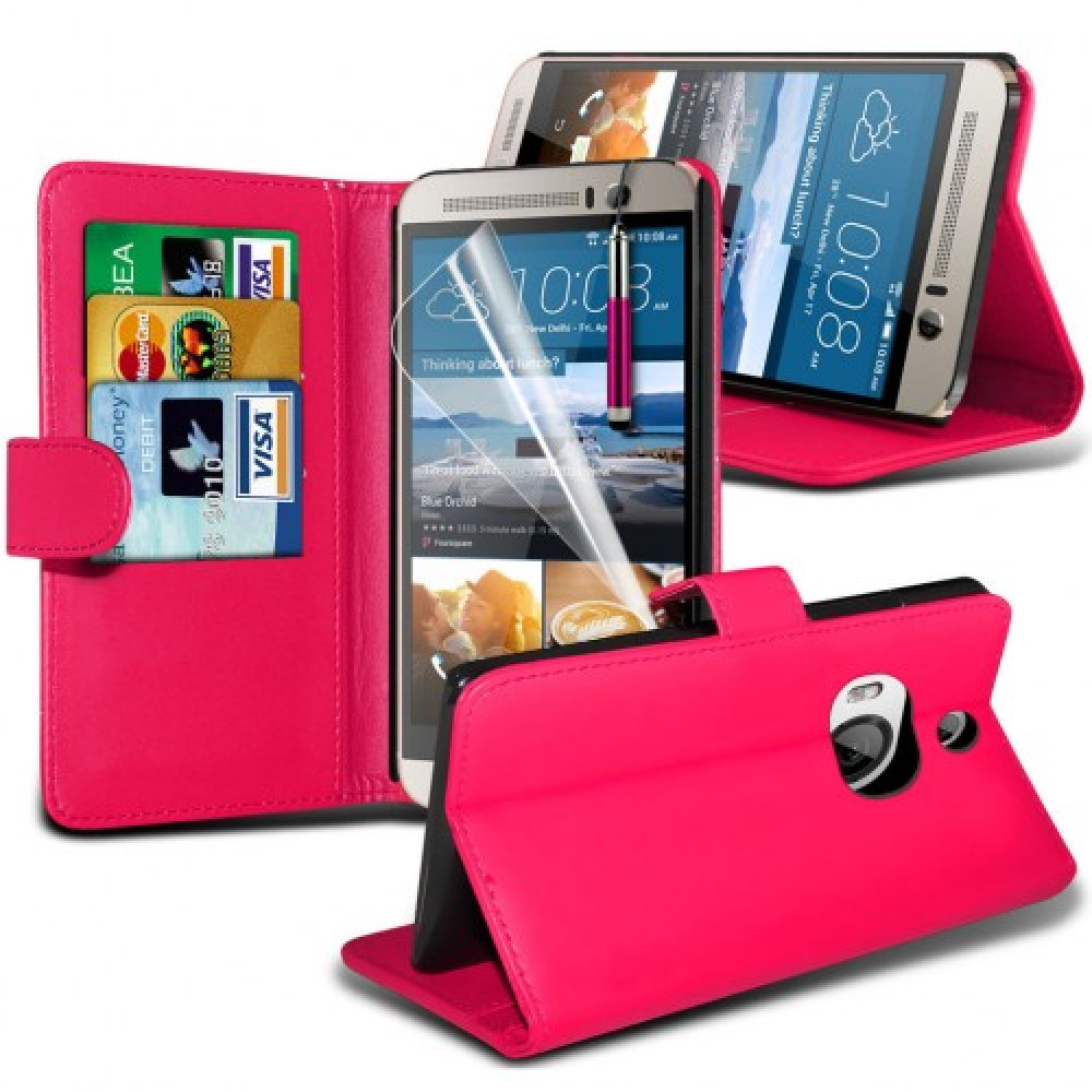 Θήκη HTC One M9 Plus - Πορτοφόλι (001-028-010) - OEM