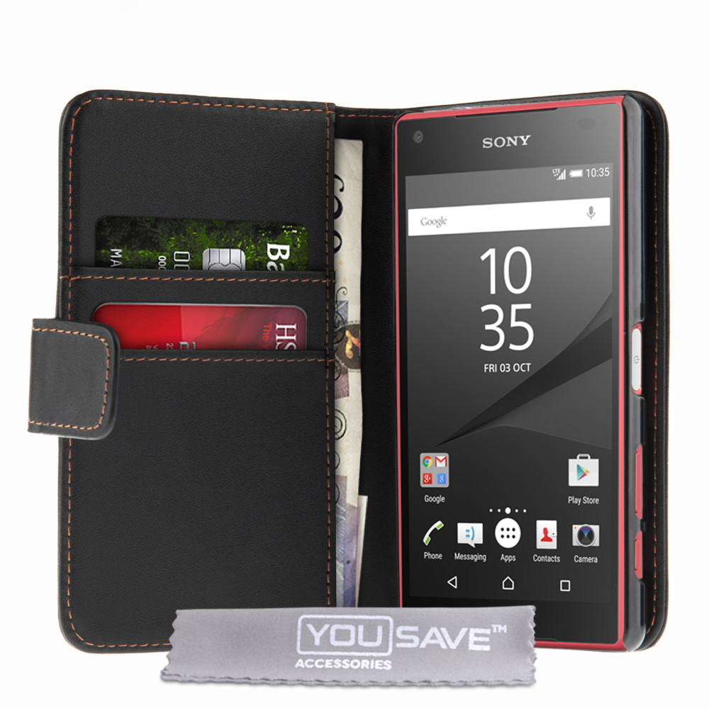 Θήκη Sony Xperia Z5 Compact - Πορτοφόλι by YouSave (Z548)