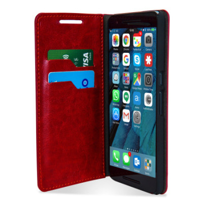 Θήκη Huawei Nexus 6P - Πορτοφόλι by Olixar (55477)