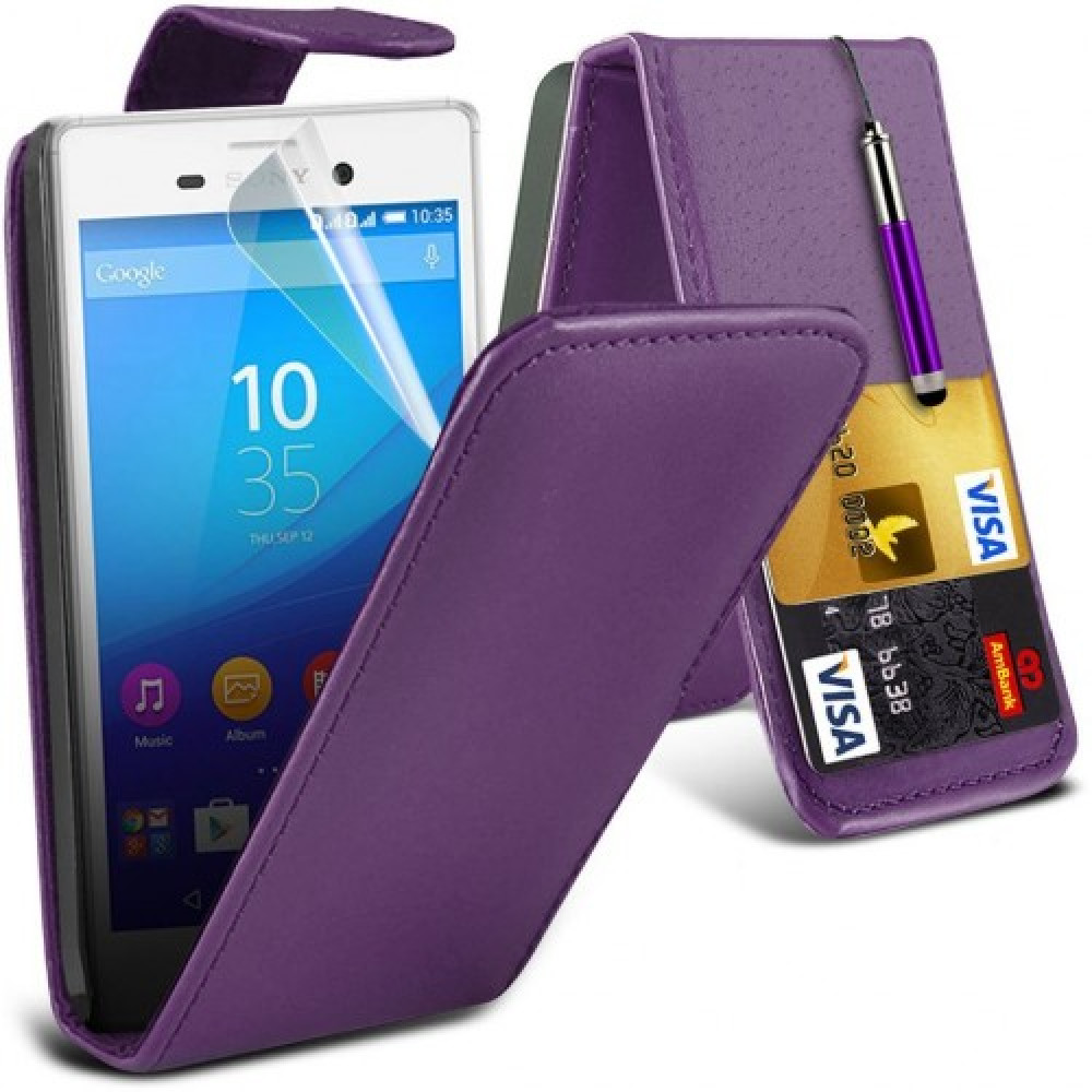 Flip Θήκη Sony Xperia M4 Aqua (001-005-417) - OEM