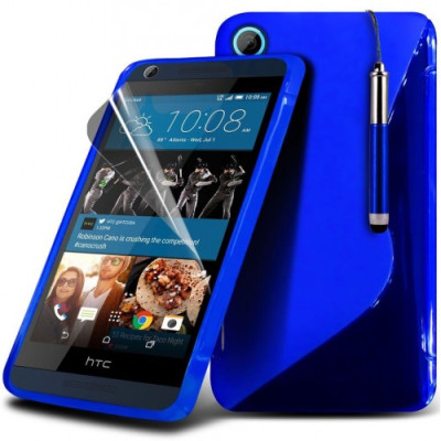 Ημιδιάφανη Θήκη HTC Desire 626 (018-028-027) Μπλε - OEM