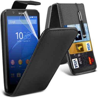 Flip Θήκη Sony Xperia E4g (001-005-453) - OEM