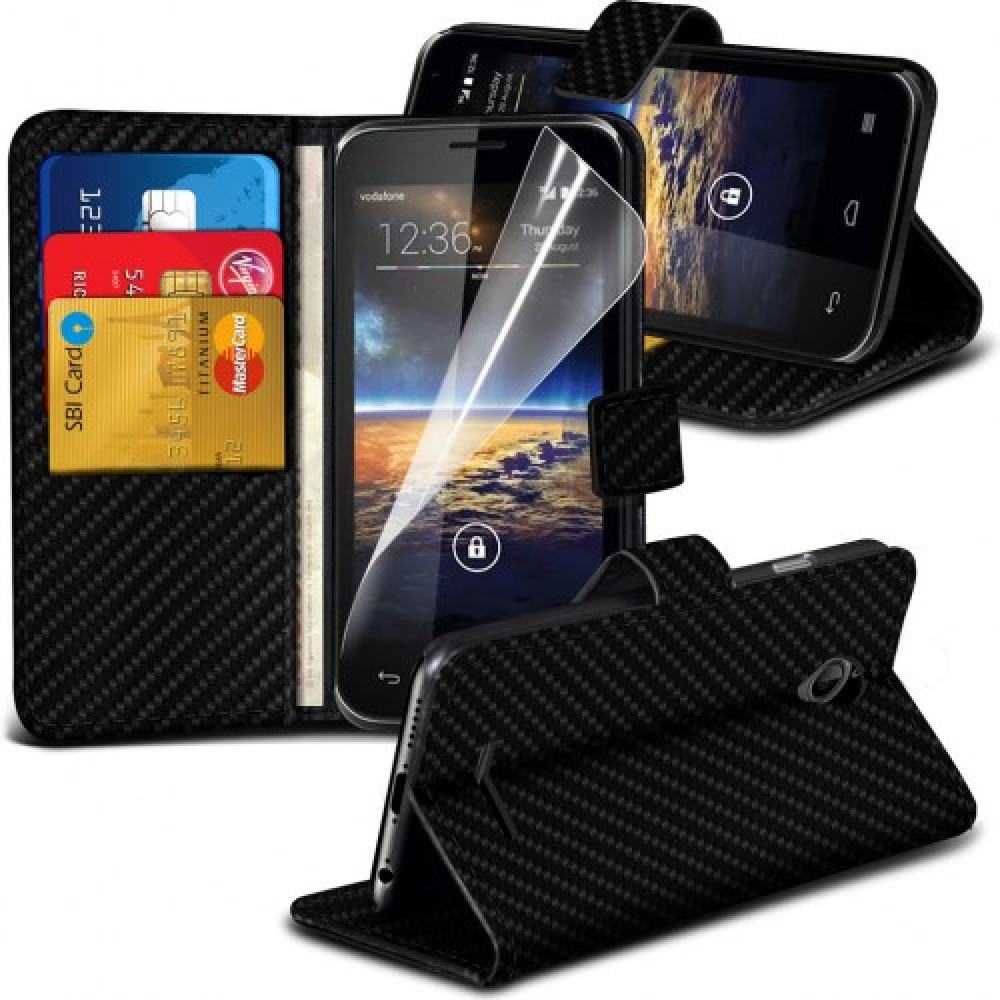Θήκη Vodafone Smart 4 Turbo - Πορτοφόλι (001-004-403) - OEM
