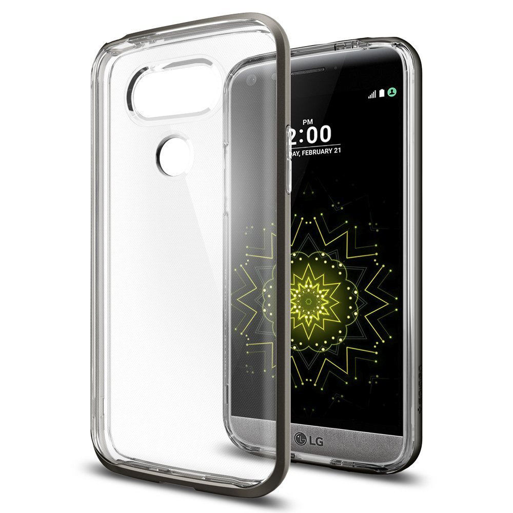 Spigen Θήκη Neo Hybrid Crystal LG G5 - Gunmetal (A18CS20135)