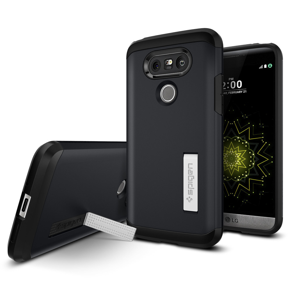 Spigen Θήκη Tough Armor LG G5 - Metal Slate (A18CS20138)