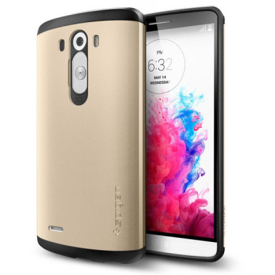 Spigen Θήκη Slim Armor LG G3 - Champagne Gold (SGP10868)