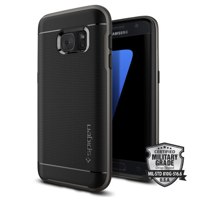 Spigen Θήκη Neo Hybrid Samsung Galaxy S7 - Gunmetal (555CS20141)
