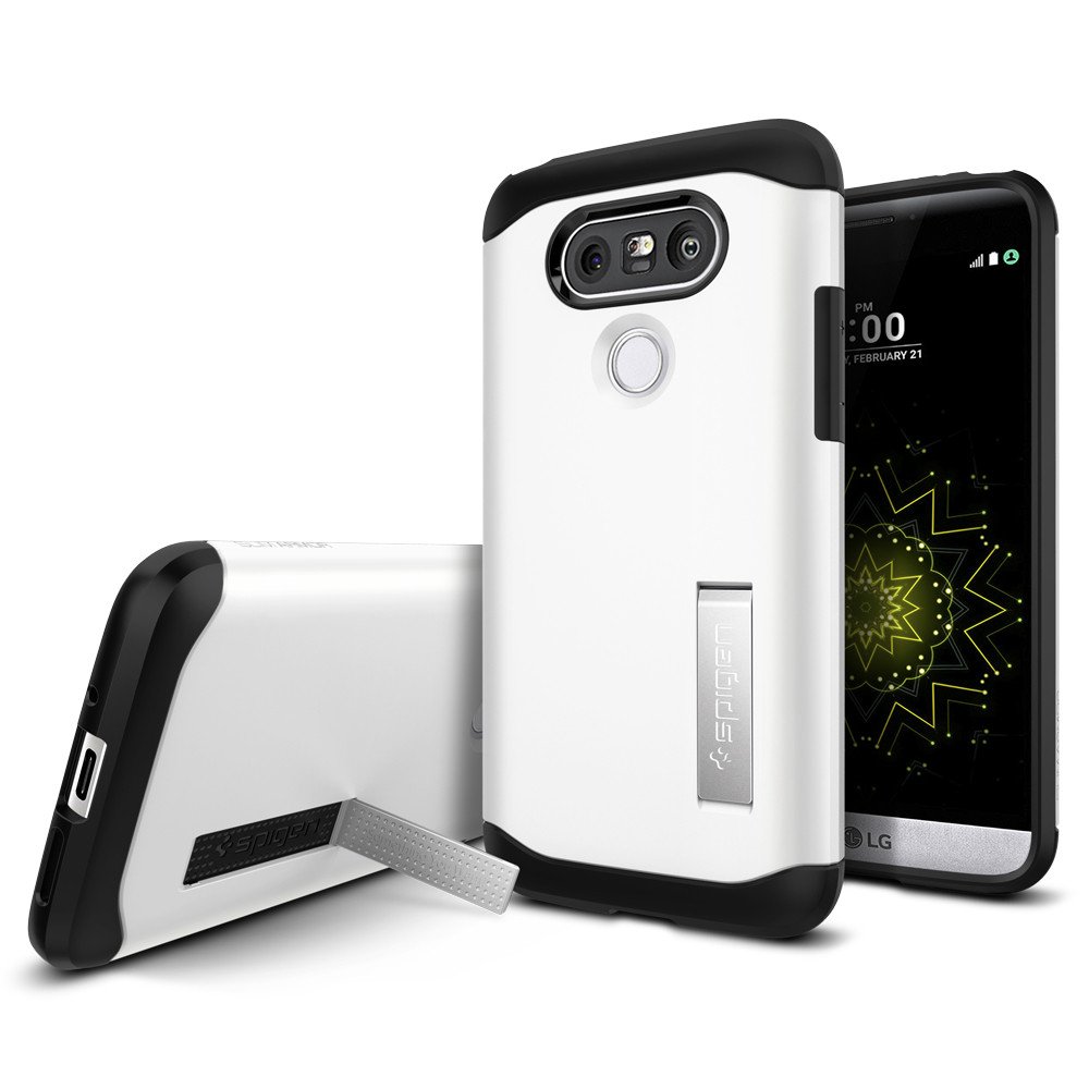 Spigen Θήκη Slim Armor LG G5 - Shimmery White (A18CS20131)