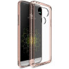 Ringke (Fusion) Διάφανη Θήκη LG G5 με TPU Bumper Rose Gold + Screen Protector (7709)