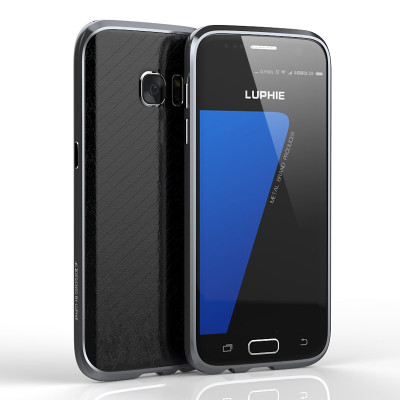 Luphie Θήκη - Bumper Αλουμινίου Samsung Galaxy S7 Edge - Black (59721)