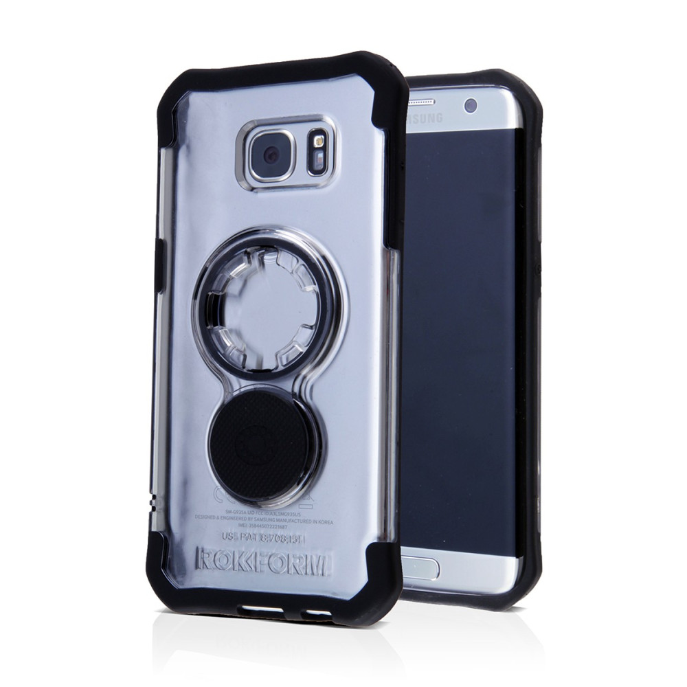 Rokform Θήκη Samsung Galaxy S7 Edge V3 Crystal Case με Μαγνητική Βάση Αυτοκινήτου - Crystal Clear (302820)