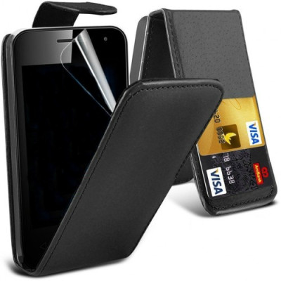 Flip Θήκη Vodafone Smart First 7 - Μαύρο (8215) - OEM