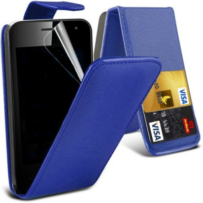 Flip Θήκη Vodafone Smart First 7 - Μπλέ (8216) - OEM